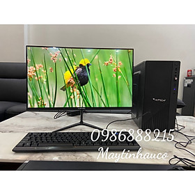 Mua Bộ máy tính để bàn Modell Viteck (Chip core i7 2600 ( 3.8GHz)  Ram 16GB  SSD 120GB ) Và Màn Hình 24 inch - Chuyên dùng cho Công ty - Gia đình - Học Tập - Hàng Chính Hãng