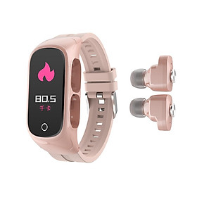 Vòng đeo tay thông minh dành cho nam N8 mới Tai nghe không dây Bluetooth TWS Gọi điện hai trong một Vòng đeo tay cho nữ Đồng hồ thể thao đa chức năng