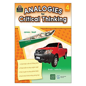 Hình ảnh Sách  Analogies for Critical Thinking (tập 4) - BẢN QUYỀN