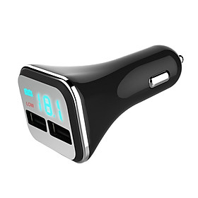 HQD-Q13 4.8A Dual USB Car Charger Intelligent Charging Current Detection