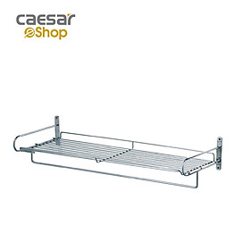 Kệ xếp khăn và vắt khăn inox kích thước 600 mm - Caesar ST834V