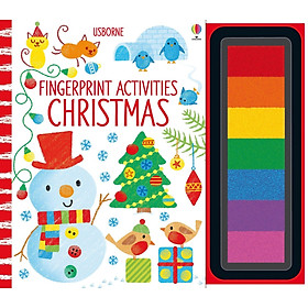 Hình ảnh sách sách thiếu nhi tiếng anh - Fingerprint Activities Christmas