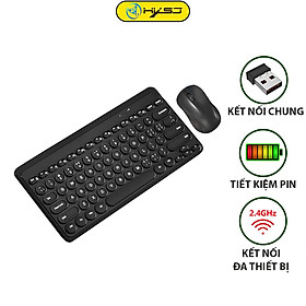 Mua Bàn phím không dây HXSJ K610 USB2.4G giảm ồn  gọn nhẹ dễ mang đi  phù hợp PC/ Laptop/ Điện thoại- Hàng chính hãng