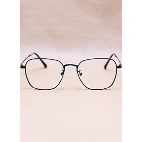 Gọng Kính Cận Tròn Ngố Cách Điệu Unisex, Hợp Kim Thanh Mảnh G1485