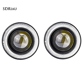 2 Đèn Led Phá Sương Mù Siêu Sáng 3.5 Inch Cho Xe Hơi