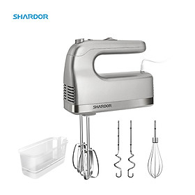 Mua Máy đánh trứng và làm bánh cầm tay cao cấp thương hiệu Shardor HM315S - 5 tốc độ đánh - Công suất 350W - Chất liệu Inox 430 và Nhựa ABS - Hàng Nhập Khẩu