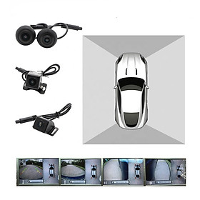 Camera hành trình 360 độ cao cấp chuẩn AHD nhãn hiệu LotusViet dành cho tất cả các loại xe ô tô có màn hình hiển thị