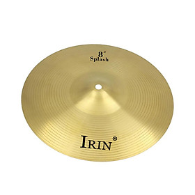Professional Brass Crash Hi Hat Cymbal Jazz Drum  Replacement Accessory 8inch