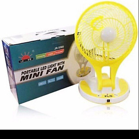 Mua Quạt tích điện có led sáng và quạt siêu siêu mát giá hạt rẻ