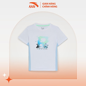 Áo phông thể thao bé trai Anta Kids W352329119 - Trắng 1 - 130