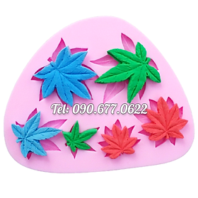 Mua Khuôn silicone làm rau câu 6 chiếc lá - Mã số 1313