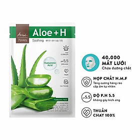 Mặt nạ ARIUL 7 Days Lô Hội + Hyaluronic Acid - Giúp làm dịu da 23ml