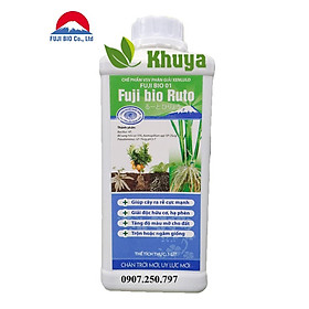 Chế phẩm VSV phân giải xenlulo Fuji Bio Ruto 1 lít Ra rễ và Giải độc