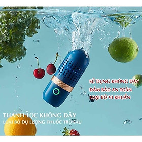 Mua Máy Khử Độc Tiệt Trùng Hoa Quả Thực Phẩm Máy Làm Sạch Rau Củ Loại Bỏ Vi Khuẩn và Thuốc Trừ Sâu