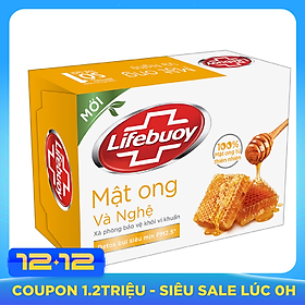Xà Bông Cục Diệt Khuẩn Lifebuoy Mật Ong Và Nghệ (90g)
