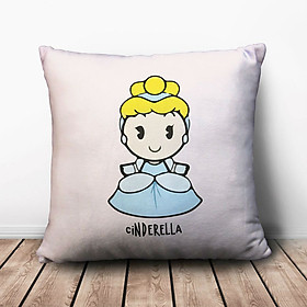 Gối Ôm Vuông Công Chúa Cinderella GVCT726 (36 x 36 cm)