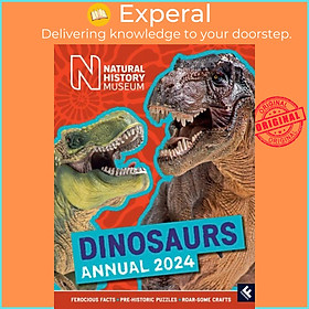 Sách - Natural History Museum Dinosaurs Annual 2024 by Natural History Museum (UK edition, hardcover)