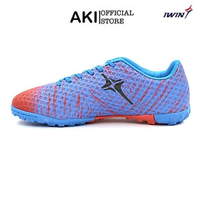 Giày đá bóng nam cỏ nhân tạo Iwin Impro Xanh Dương thể thao chính hãng cao cấp - IW007