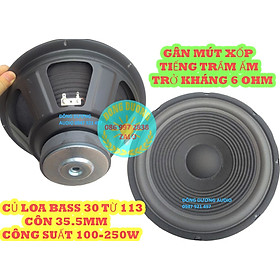 Mua CỦ LOA BASS 30 ( 3 TẤC ) TỪ 113 CÔN 36 GÂN MÚT - GẮN LOA KÉO HOẶC AMPLI CÔNG SUẤT NHỎ