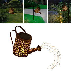 Solar LED Watering Can String  Lights Garden Patio