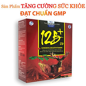 Nhân sâm GINSENG MULTIVITAMIN - Bổ sung vitamin và dưỡng chất, Giúp bồi bổ sức khỏe, Nâng cao sức đề kháng, Tăng cường miễn dịch, Nâng cao thể lực và trí lực (Hộp 60 viên)
