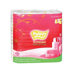 Mua Giấy vệ sinh Pulppy cao cấp 3 lớp