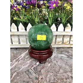 Mua Quả cầu phong thủy đá thạch anh xanh - Đường kính 7 2 cm