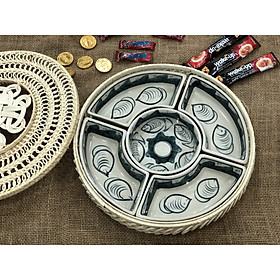 Mua khay mứt họa tiết cá sóng