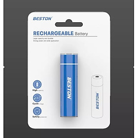 Pin sạc 18650 Beston chính hãng dung lượng cao, bộ sạc pin 3.7V - Pin chuyên dụng Đèn pin siêu sáng