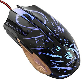 Mua Chuột Chuyên Game Mouse Bosston GM100 Có Led Siêu Ngầu - Hàng Chính Hãng