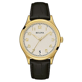 Đồng Hồ Nam Dây Da BULOVA 97B147 (40mm) - Đen
