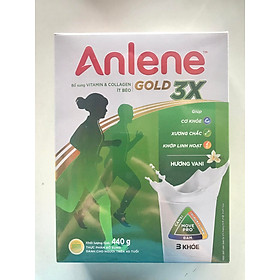 Sữa Bột Anlene Gold Movepro Hương Vanilla (Hộp Giấy 440g)