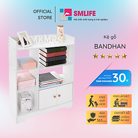 Mua Giá đỡ sách gỗ công nghiệp cho gia đình SMLIFE Bandhan