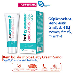 Kem bôi da cho bé Baby Cream Sano Sanofia France