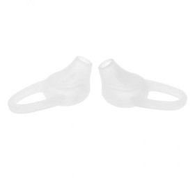 2X 1Pair Universal Silicone Earbuds Eartips Caps for Wireless Earphone White