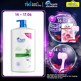 Dầu Gội Head & Shoulder Bạc Hà Mát Lạnh Chai 1800ML