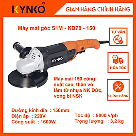 Máy mài 150 - KD78 cầm tay chất lượng chính hãng Kynko S1M-KD78-150 #6781