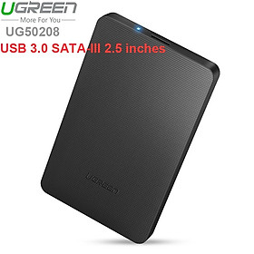 Mua Hộp đựng ổ cứng 2.5 inch USB 3.0 Ugreen 50208 - Hàng chính hãng
