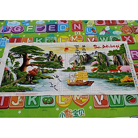 Tranh thành phẩm thuận buồm xuôi gió 1m5