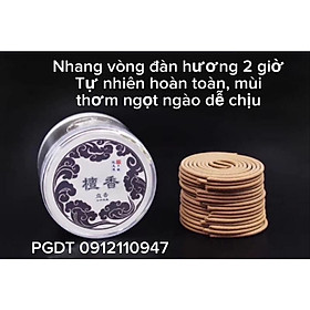 Hình ảnh Hương vòng 2 giờ Chiên Đàn Hương trắng