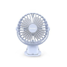 Mua Quạt sạc mini Yoobao Y-F04 kẹp  để bàn xoay góc 720 độ  32 tiếng  6400 mAh màu xanh da trời - Hàng chính hãng