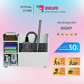 Tủ phòng tắm gỗ hiện đại SMLIFE Signy