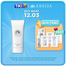 Kem chống nắng dưỡng trắng dạng gel Anessa Whitening UV Sunscreen Gel 90g