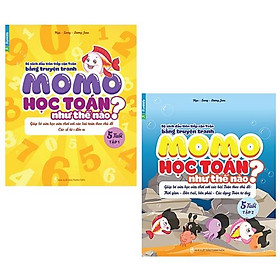Combo Momo Học Toán Như Thế Nào (5 Tuổi) - Tập 1 Và 2 (Bộ 2 Tập)