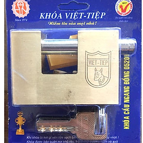 Ổ khóa cầu ngang đồng Việt Tiêp - 05206 cao cấp, cực kì chắc chắn