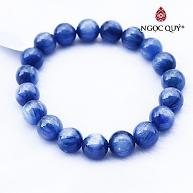 Vòng tay đá kyanite xanh dương mệnh thủy, mộc - Ngọc Quý Gemstones