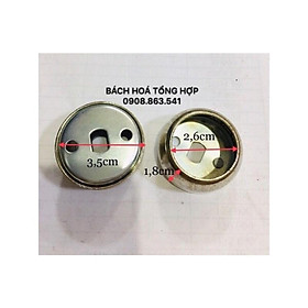 Mua Pát gắn 2 đầu để đỡ thanh inox phi ống 25
