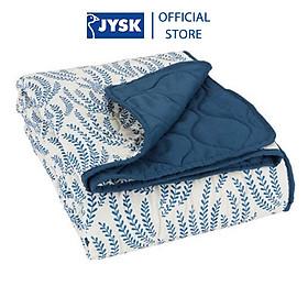 Mua Chăn chần | JYSK Sommereik | polyester | xanh/trắng | R130xD170cm