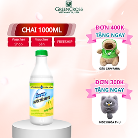 Combo 4-12 chai Nước tẩy vết bẩn đa năng khử mùi hôi ZONROX JAVEL 6in1 1000ML