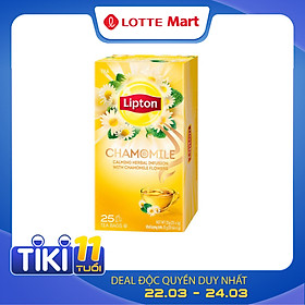 Trà Hoa Cúc Lipton Chamomile (25 Gói x 1g)